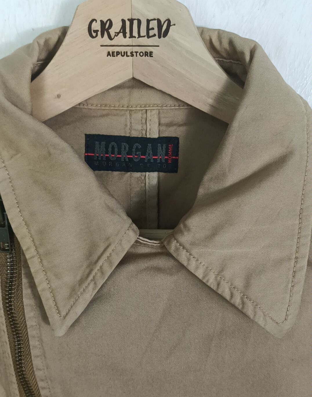 Morgan Homme Morgan Homme Asymmetrical Zipper Jacket Size US M / EU 48-50 / 2 - 9 Thumbnail