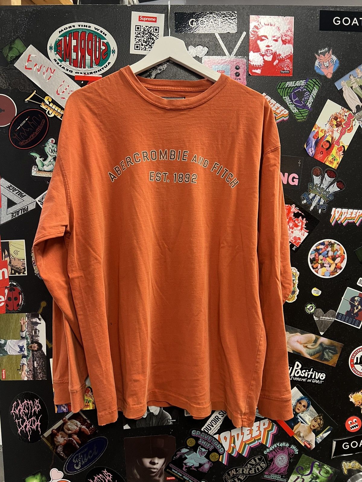 Abercrombie & Fitch Vintage Abercrombie & Fitch Longsleeve Shirt Size US L / EU 52-54 / 3 - 1 Thumbnail
