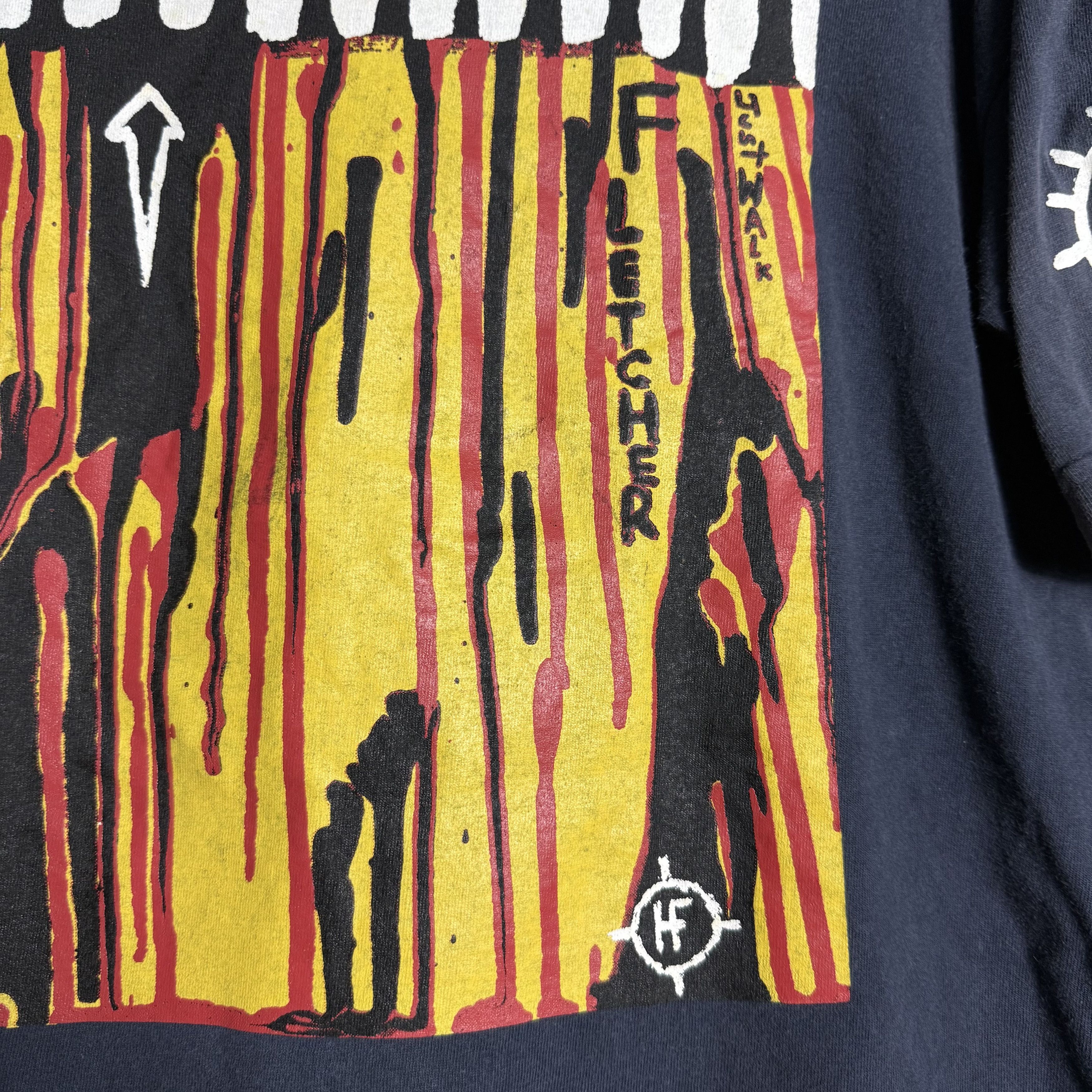 Art Comes First 🔥RARE🔥Vintage Henry Fletcher Pop Art T-shirt Size US L / EU 52-54 / 3 - 3 Thumbnail