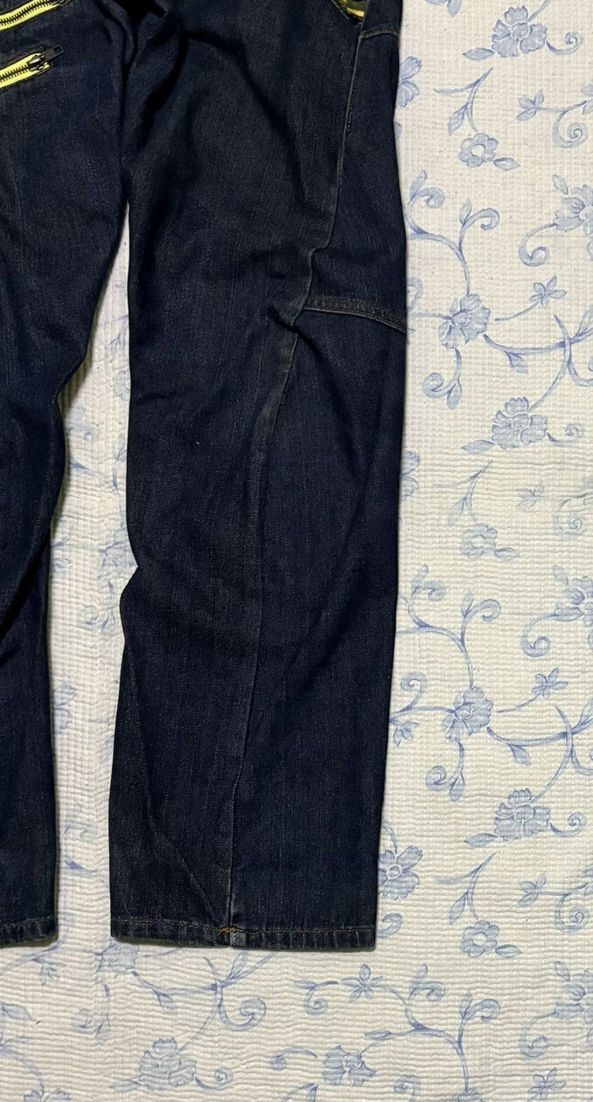 Japanese Brand Japanese BRTH Breath Double Waist Jeans Streetwear Denim Size US 31 - 8 Thumbnail