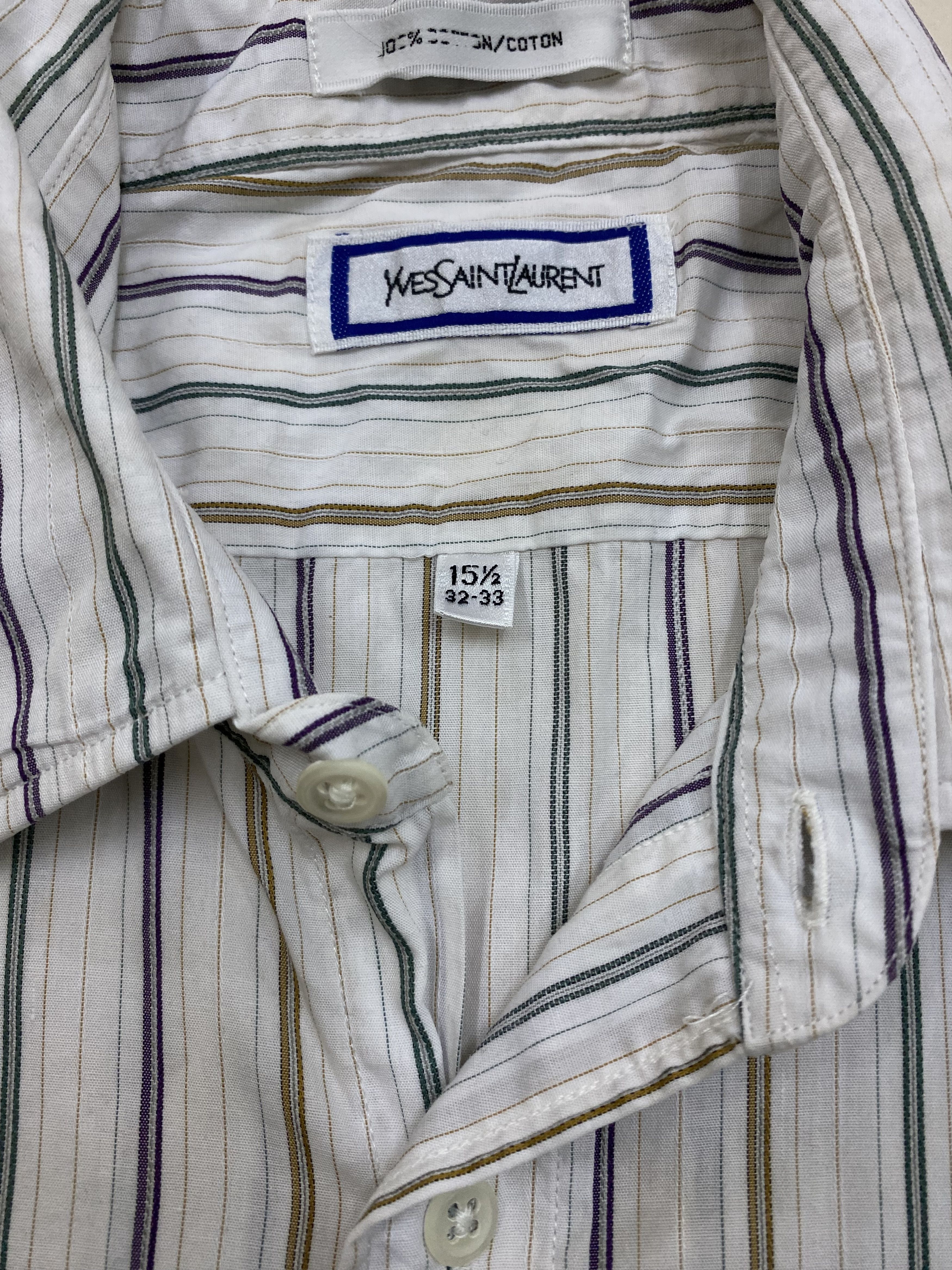 Saint Laurent Paris Yves Saint Laurent Button Up Size US S / EU 44-46 / 1 - 2 Thumbnail