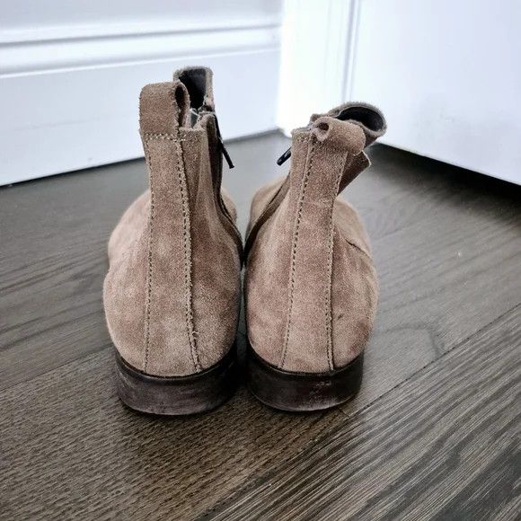 Other Andre Assous Suede Zip Ankle Bootie EU Sz 40 Size US 10 / IT 40 - 5 Thumbnail