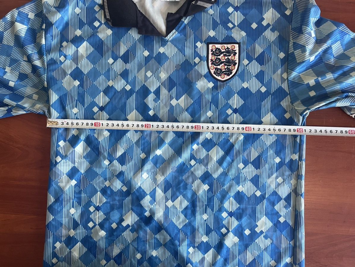 Sports Specialties Score Draw 1990 Retro England Team Third Soccer Jersey M Size US M / EU 48-50 / 2 - 7 Thumbnail