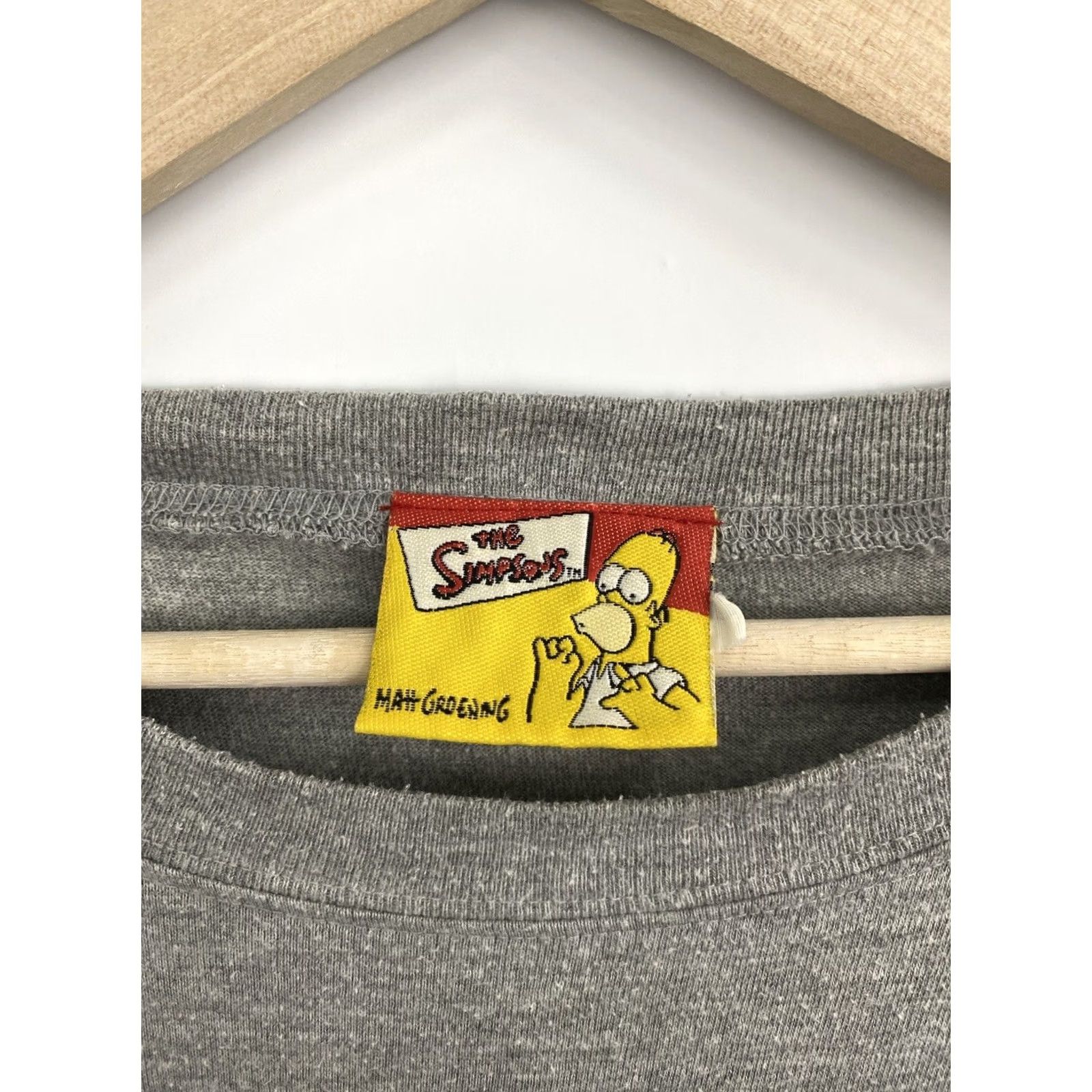 Vintage VINTAGE 90s The Simpsons t-shirt Matt Groening retro size XXL Gray Mens Size US XXL / EU 58 / 5 - 6 Thumbnail