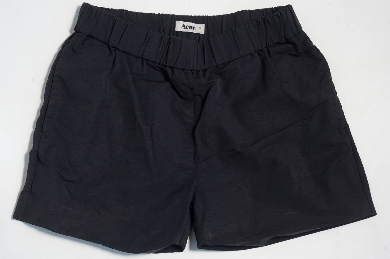 Acne Studios Acne Womens Ninette SS12 Cotton Nylon Shorts Size 25" / US 0 / IT 36 - 1 Thumbnail