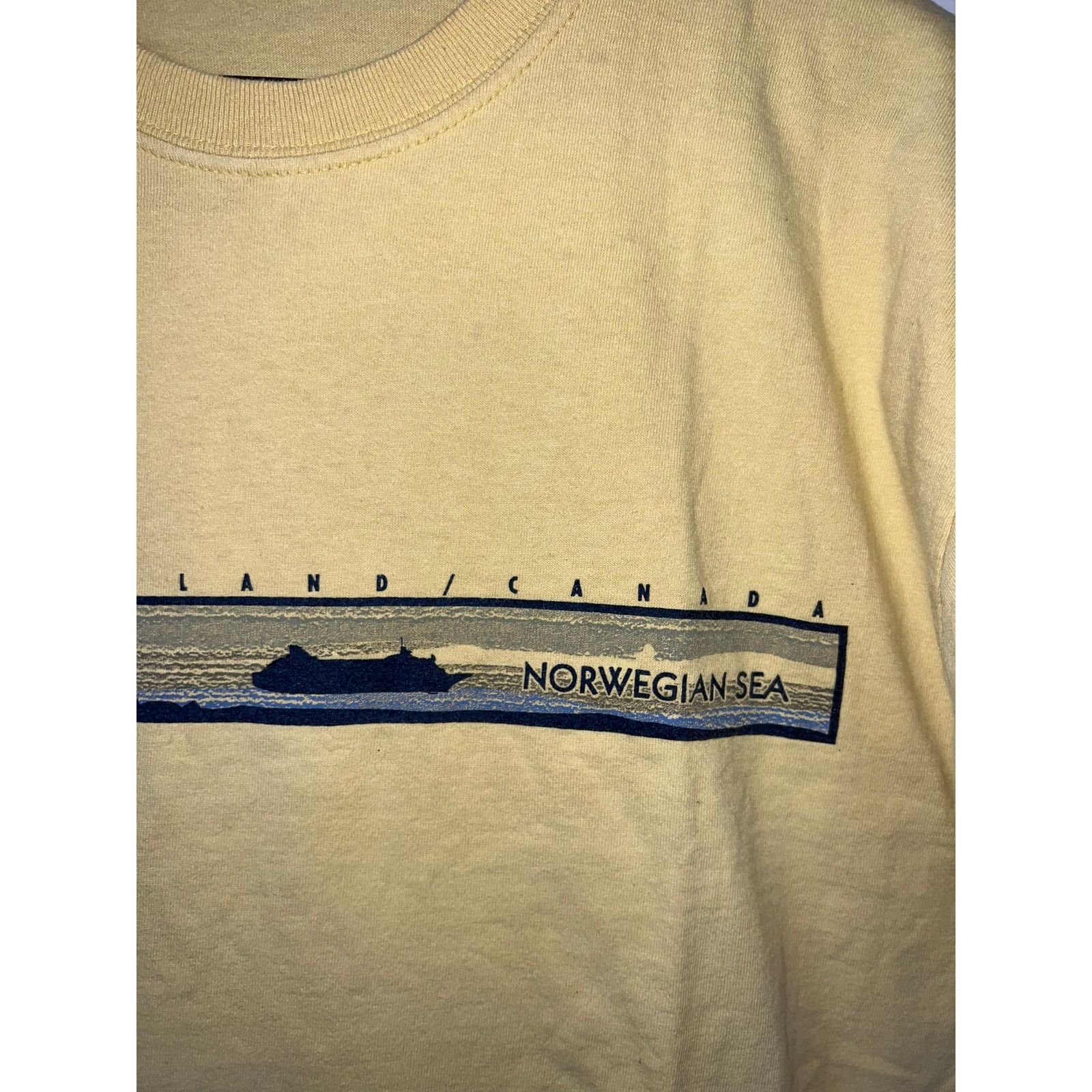 Gear for Sports Vintage Norwegian Cruise Shirt New England Canada Tee VTG M Size US M / EU 48-50 / 2 - 4 Thumbnail