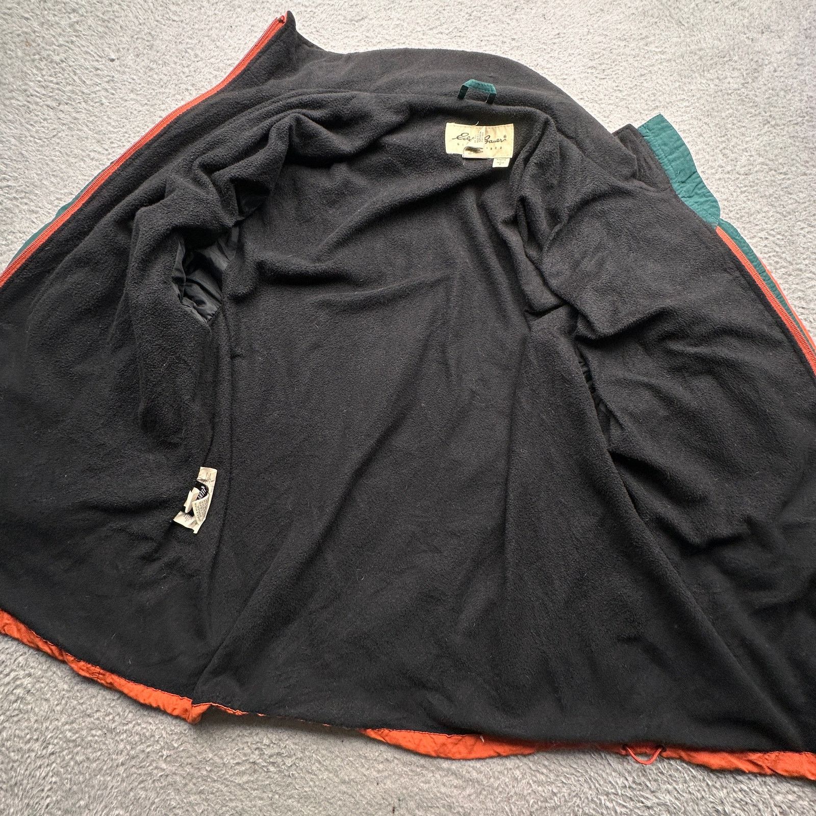 Eddie Bauer Vintage 90s Eddie Bauer Polartec Jacket Womens Large Orange Size L / US 10 / IT 46 - 15 Thumbnail