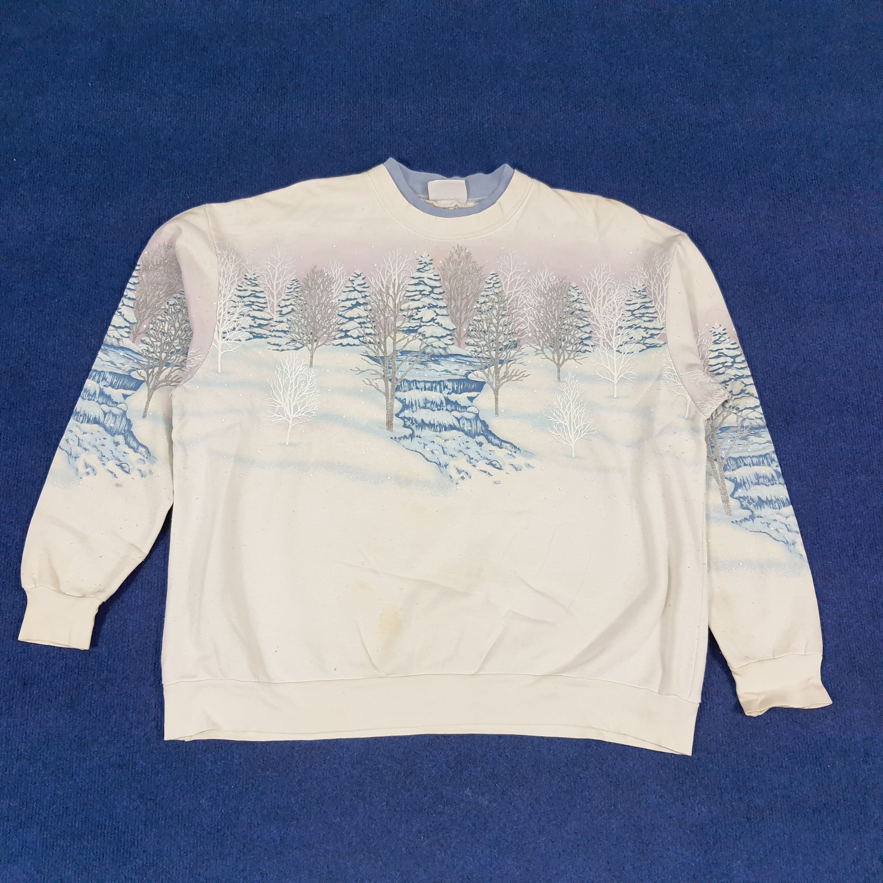 Vintage Vintage Morning Sun Art Winter Session Sweatshirts Size US XL / EU 56 / 4 - 1 Thumbnail