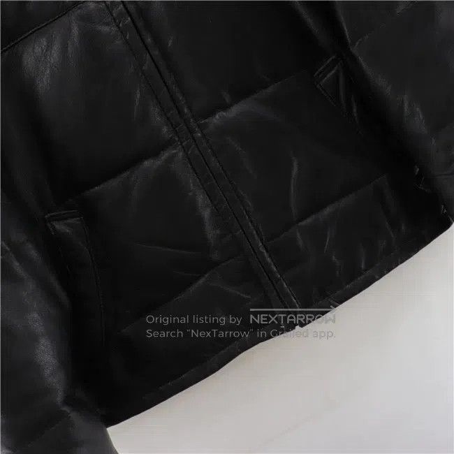 Schott Schott Genuine leather down jacket Size US XXS / EU 40 - 4 Thumbnail