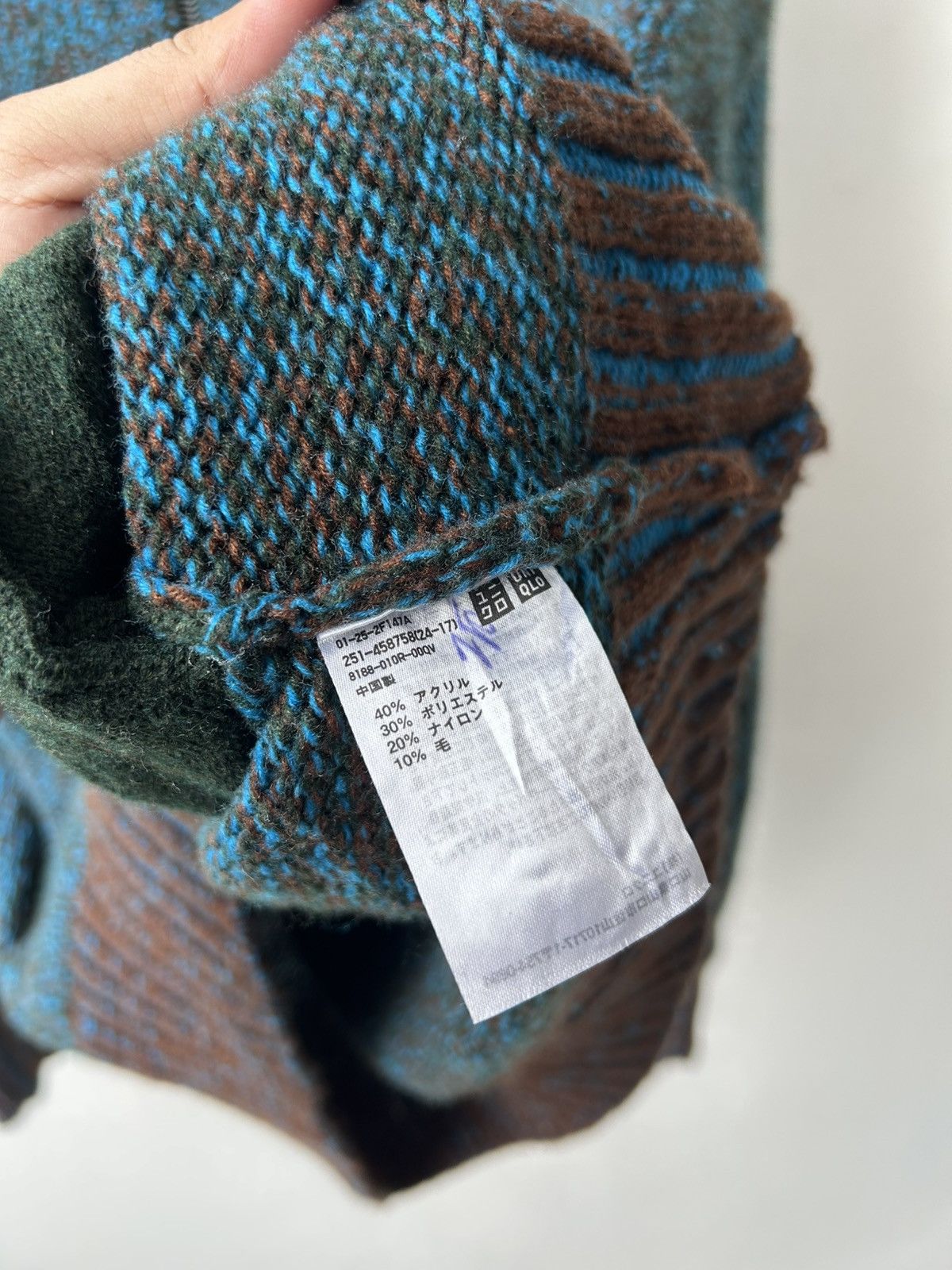 Marni × Uniqlo Marni Uniqlo Knit Hoodie Size US L / EU 52-54 / 3 - 17 Thumbnail