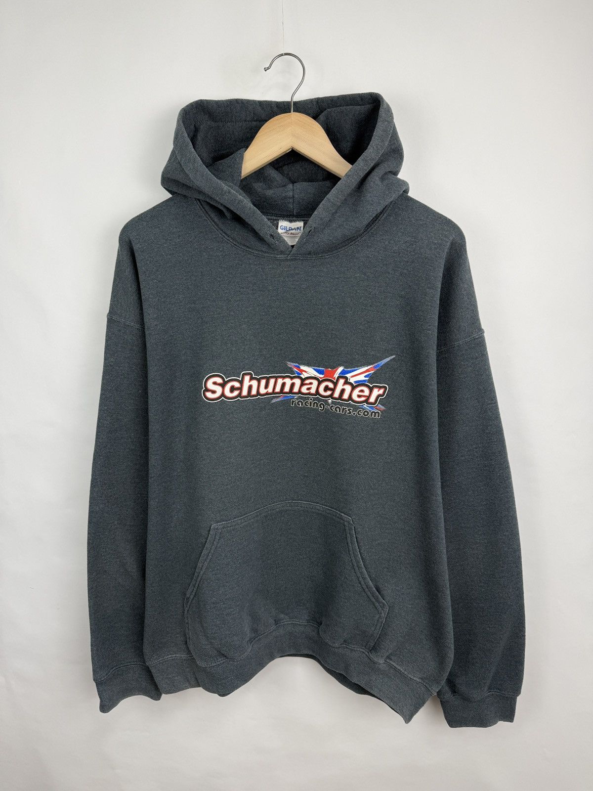 Ferrari 🇬🇧 Vintage 2000s Michael Schumacher F1 Racing Car Hoodie RC Size US L / EU 52-54 / 3 - 3 Thumbnail