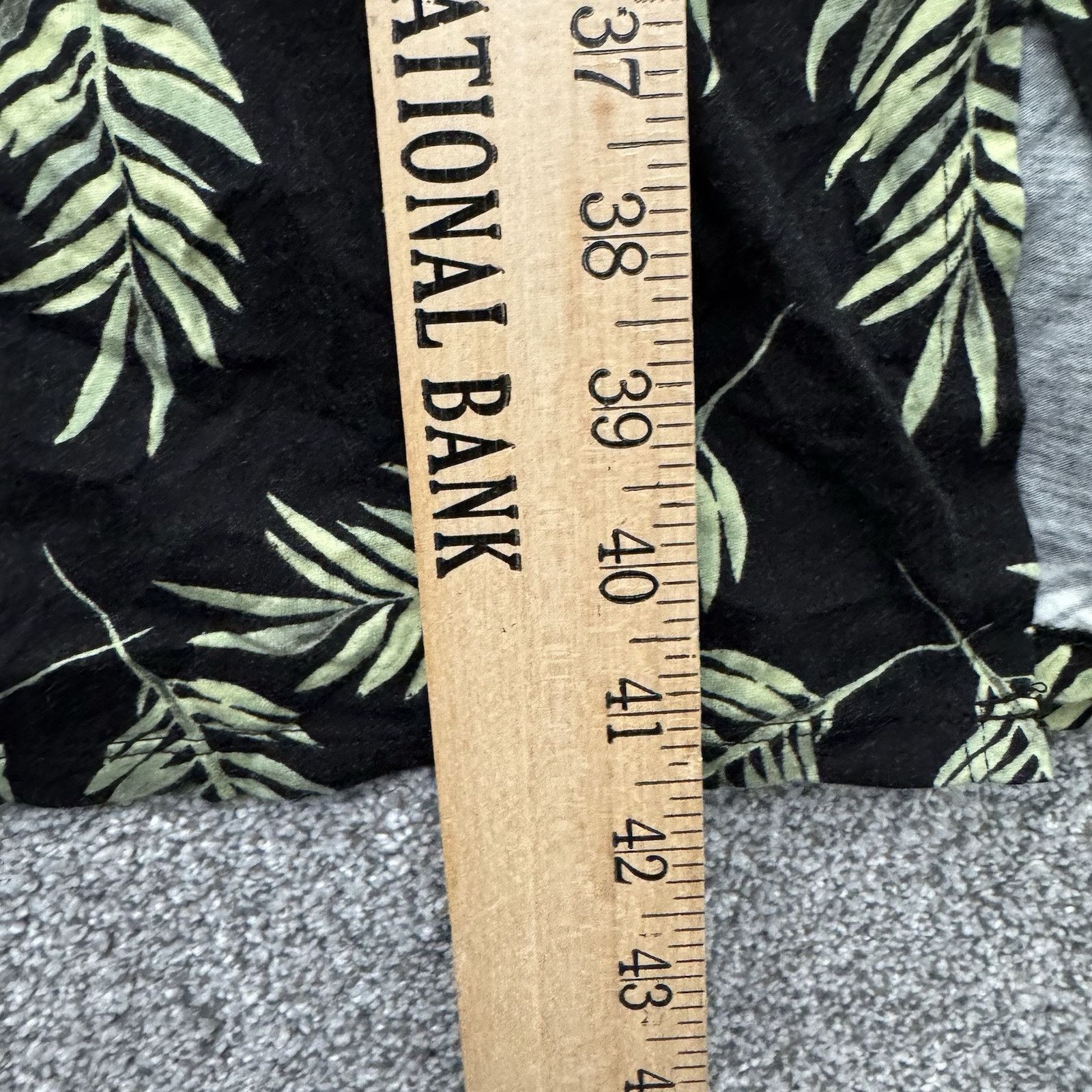 Croft & Barrow Croft & Barrow Dress 2X Plus Boho Tropical Leaf Print Casual Size XXL / US 16-18 / IT 52-54 - 3 Thumbnail