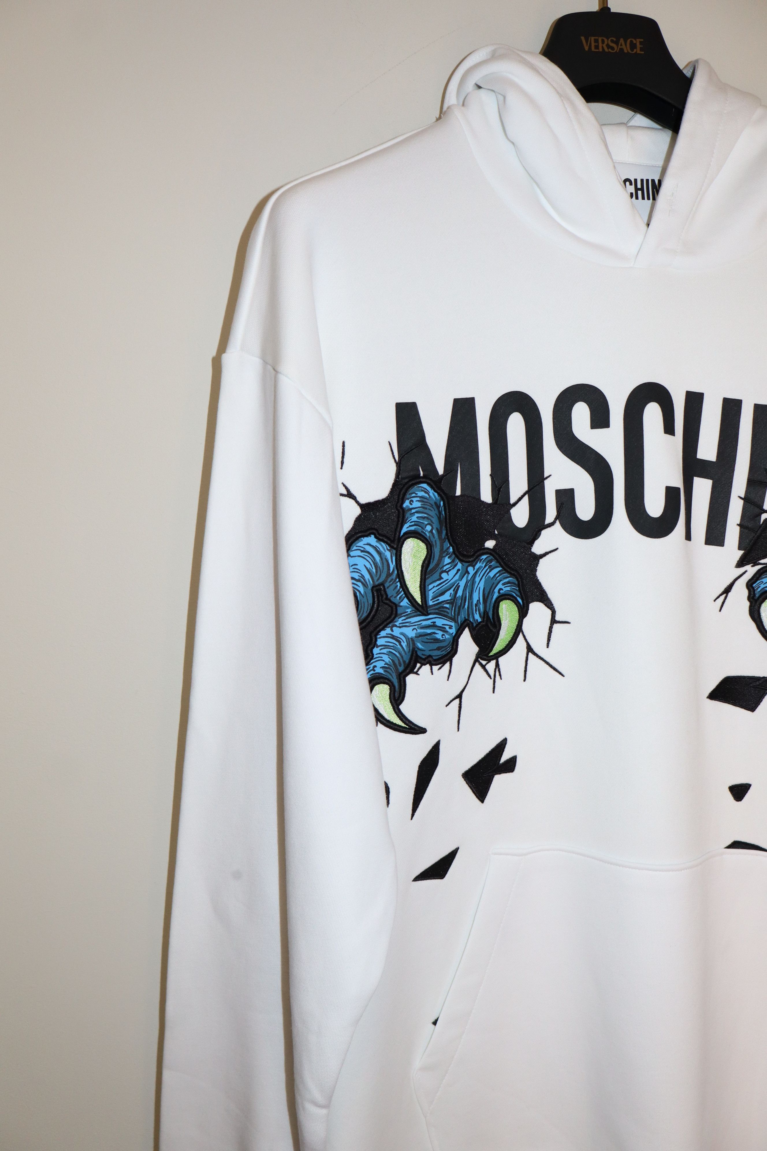Moschino Embroidered claws logo sweatshirt Size US S / EU 44-46 / 1 - 2 Thumbnail