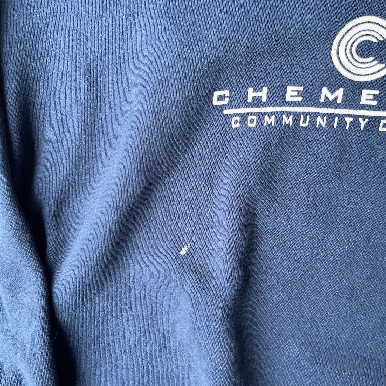 Vintage VINTAGE CHEMEKETA COMMUNITY COLLEGE SWEATSHIRT LARGE BLUE Size US L / EU 52-54 / 3 - 4 Thumbnail