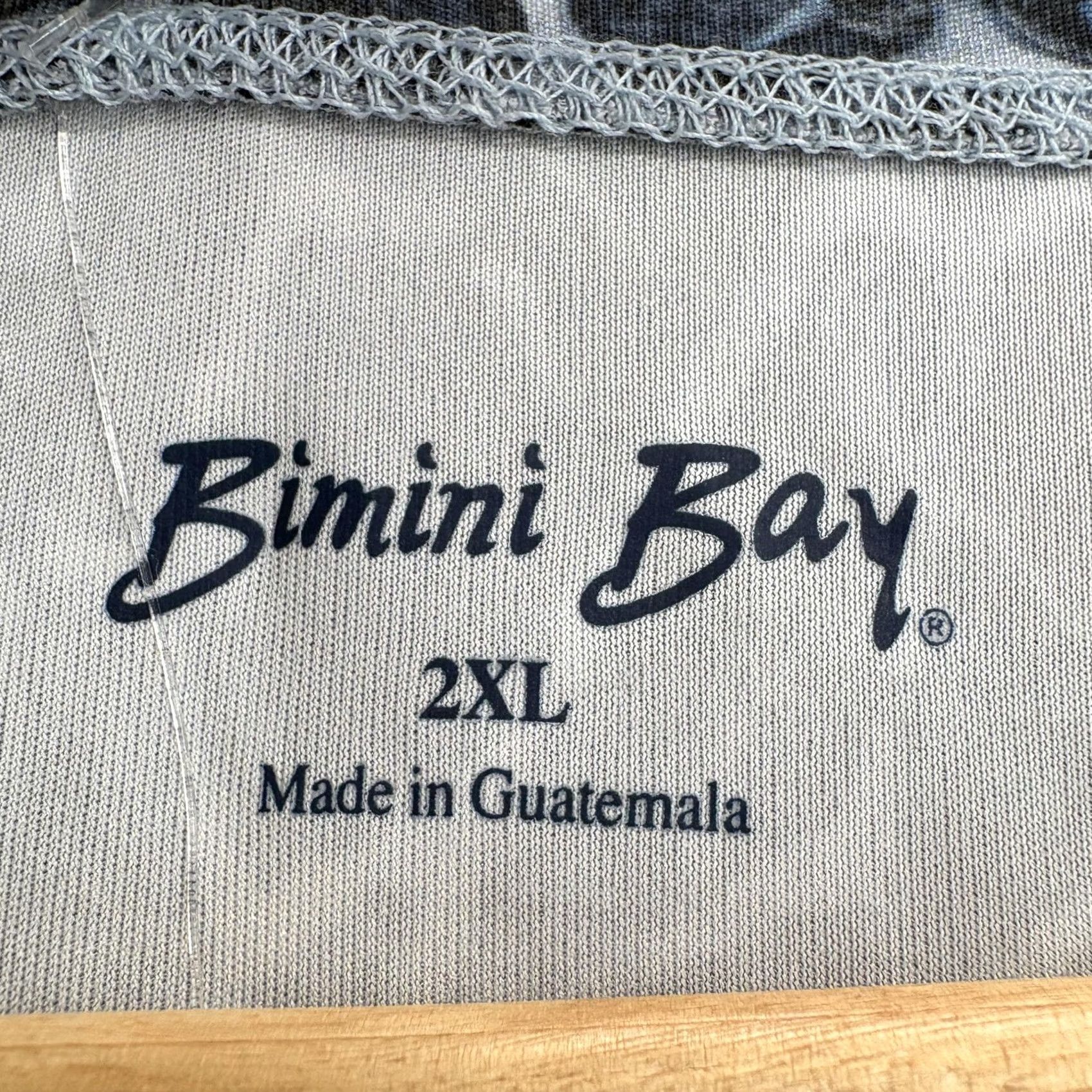 Vintage Bimini Bay Fishing Shirt Mens 2XL Blue Long Sleeve SolarGuard UPF 50+ Sun Travel Size US XXL / EU 58 / 5 - 4 Thumbnail