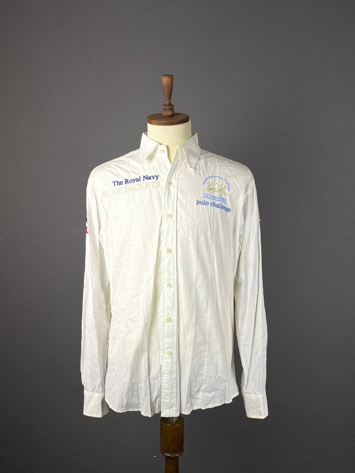 La Martina La Marina Blue Jackets Polo Chalange Shirt Size XXL Size US XXL / EU 58 / 5 - 1 Thumbnail