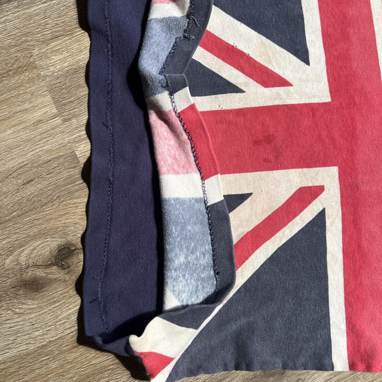 Vintage VTG 60s Union Jack T Shirt England Punk Sid Vicious T Shirt Size US M / EU 48-50 / 2 - 14 Thumbnail