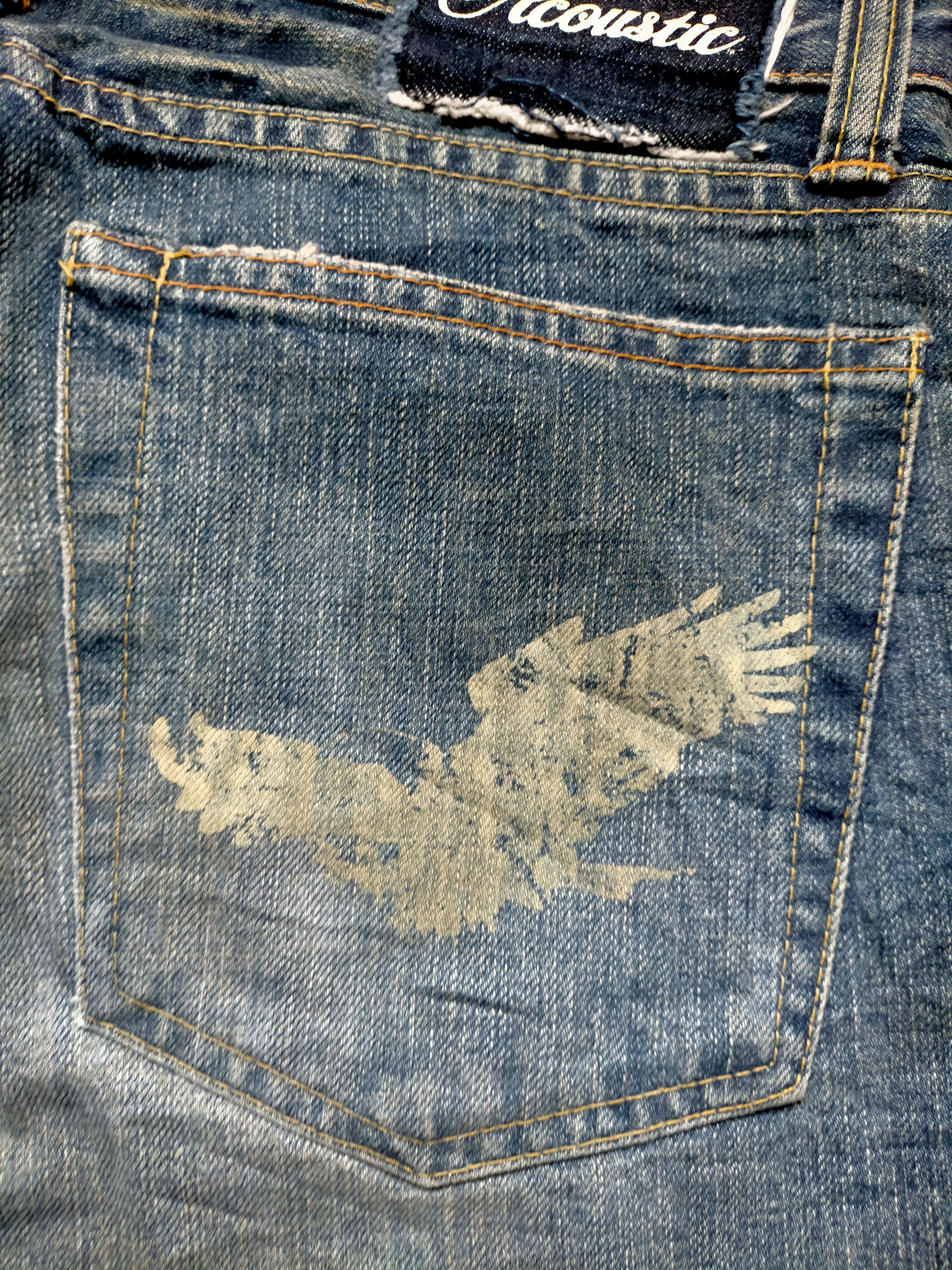 Hysteric Glamour × Japanese Brand Made in Japan Acoustic Denim Pants Size US 31 - 16 Thumbnail