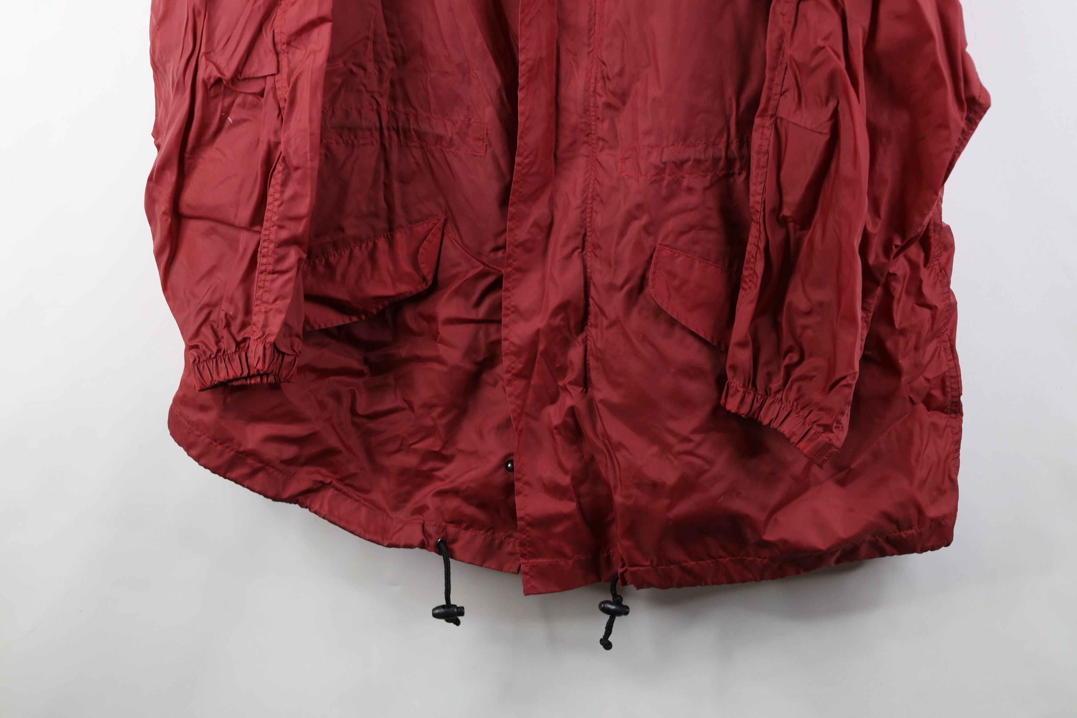 Gap Vintage 90s Gap Full Zip Hooded Windbreaker Parka Jacket Red Size US M / EU 48-50 / 2 - 3 Thumbnail