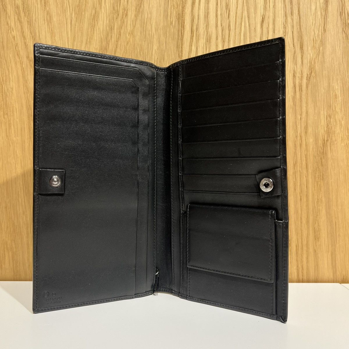 Gucci 🔹Gucci Leather Wallet 143386 Size ONE SIZE - 2 Thumbnail