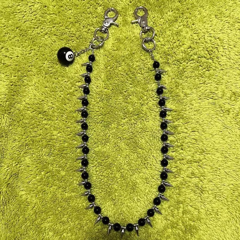 Jewelry 1 Layer Waist Punk Wallet Chain Size ONE SIZE - 2 Thumbnail
