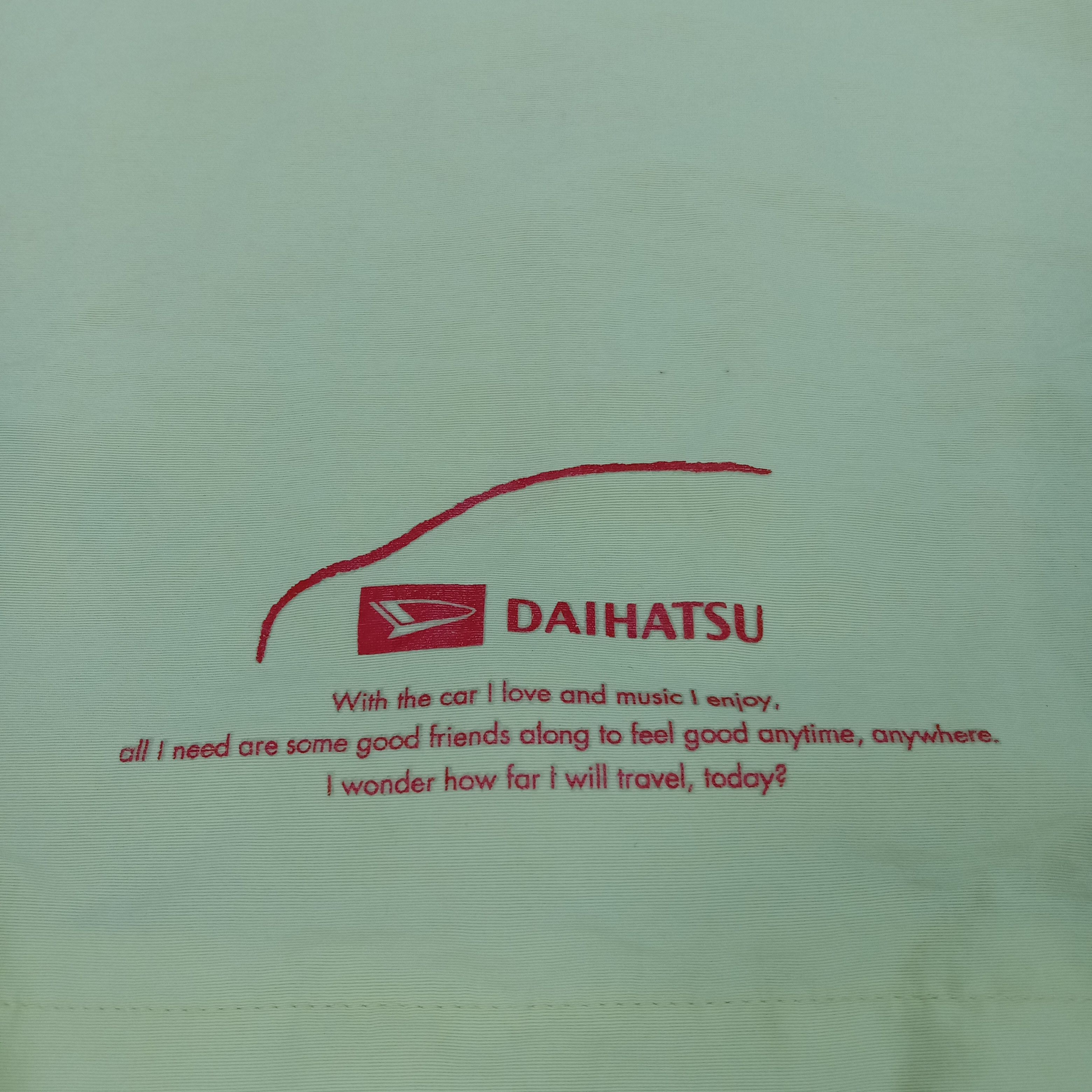 Japanese Brand × Vintage Daihatsu Motorsports Brand Windbreaker Hoodies Jacket Size US XL / EU 56 / 4 - 4 Thumbnail