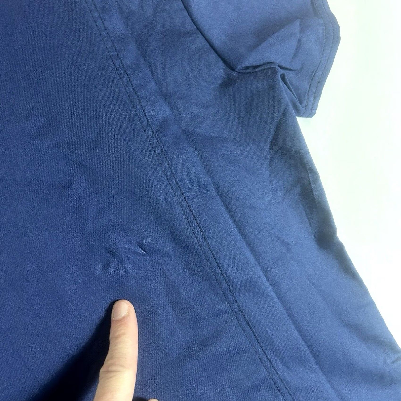 Cherokee VINTAGE Cherokee Scrub Top NEW Modern Classic Womenns 2XS Blue Pockets Flawed Medical Polyester/Rayon Blend Womens Size XXS / US 00 / IT 34 - 3 Thumbnail
