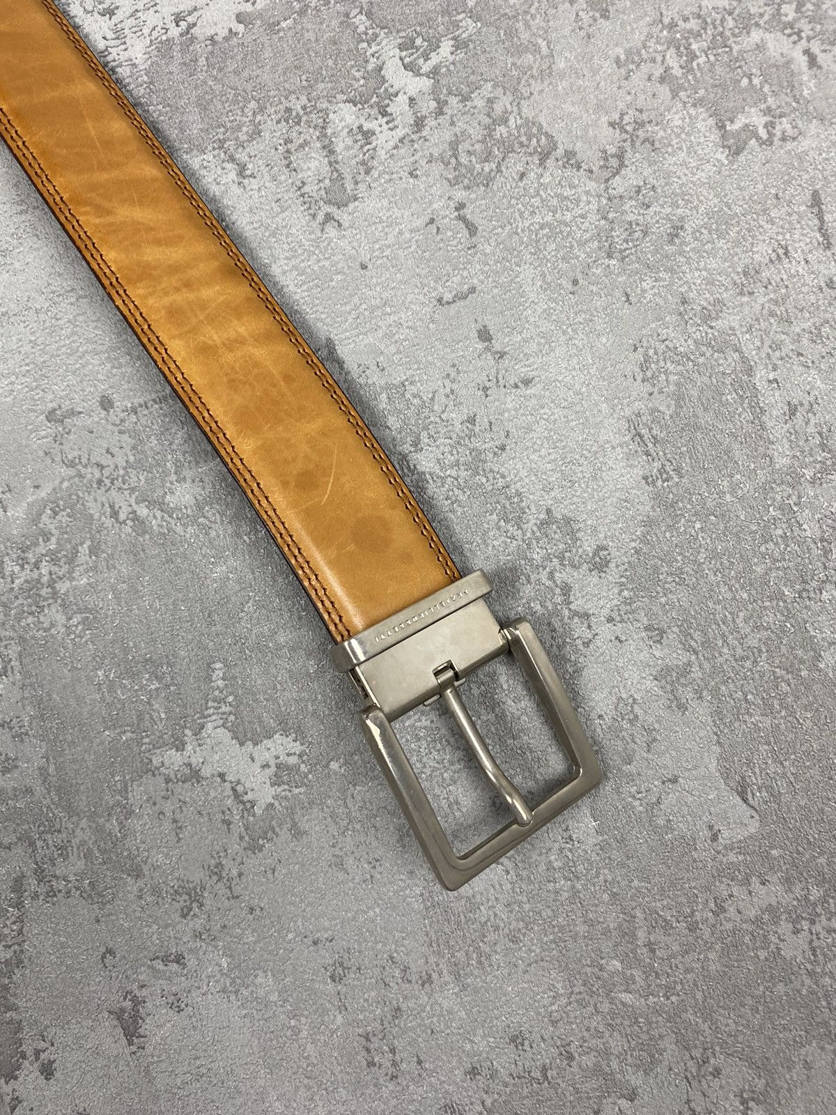 Fratelli Rossetti Brown leather belt made in Italy Size ONE SIZE - 6 Thumbnail