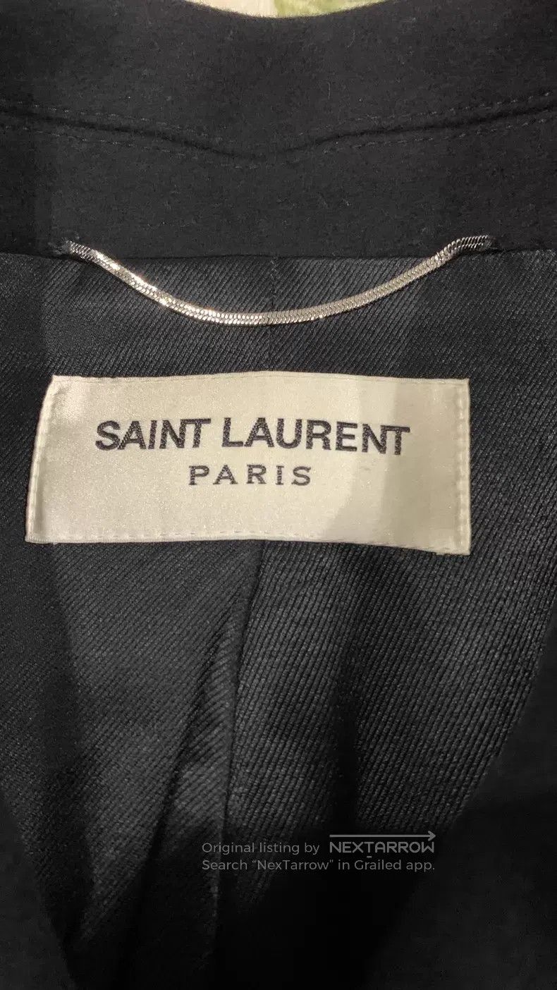 Saint Laurent Paris Saint Laurent Paris Overcoat i Size US M / EU 48-50 / 2 - 4 Thumbnail