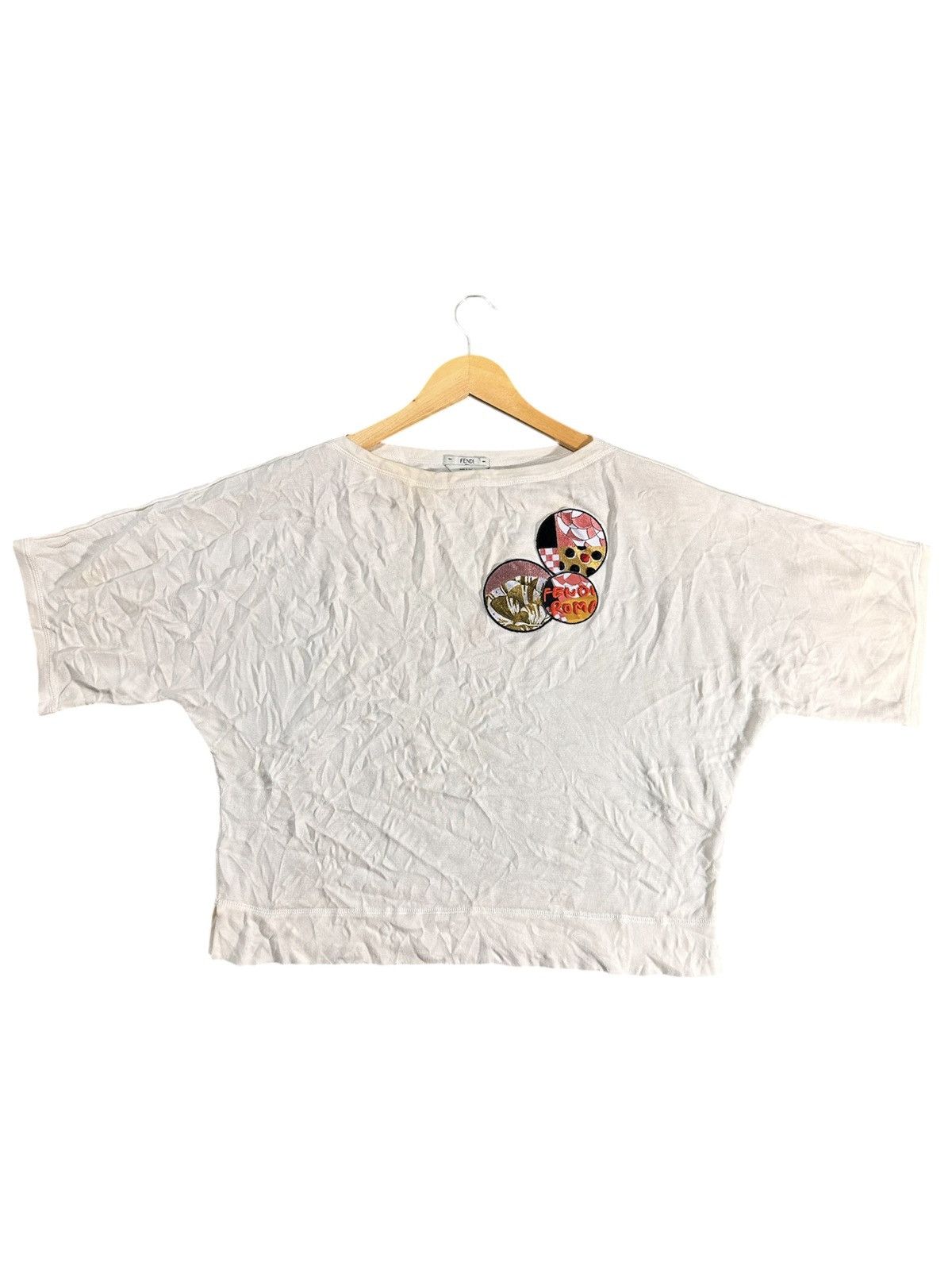 Fendi Fendi Crop Top shirt Size L / US 10 / IT 46 - 2 Thumbnail