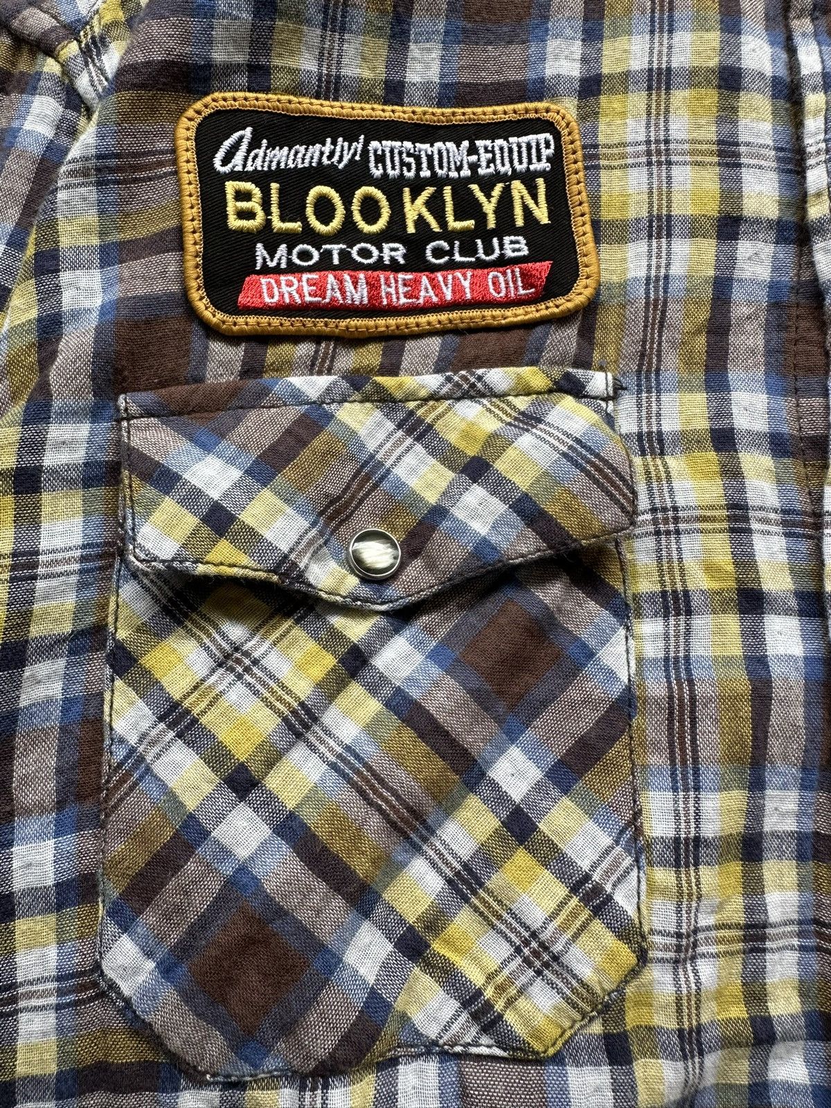 Hysteric Glamour 2010's Rattle trap checked snap button shirt Size US M / EU 48-50 / 2 - 14 Thumbnail