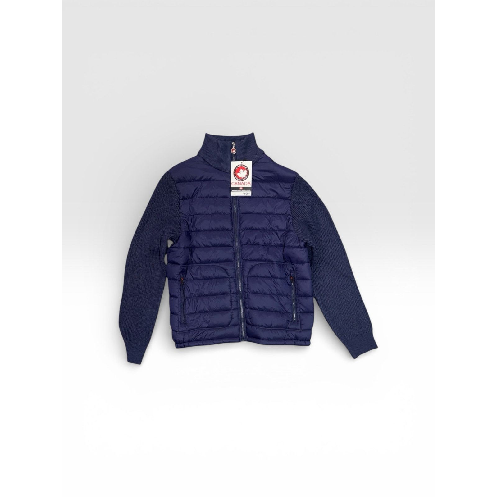 Other Canada Weather Gear men's jacket with sweater sleeves (NAVY Size US XXL / EU 58 / 5 - 1 Thumbnail