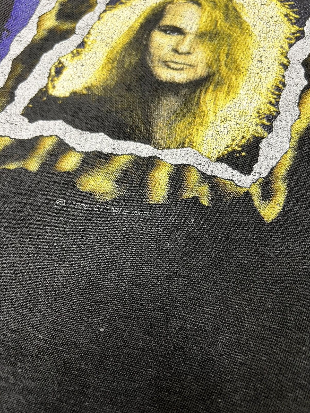 Vintage Poison Flesh & Blood 90-91 Tour Tee Size US L / EU 52-54 / 3 - 3 Thumbnail