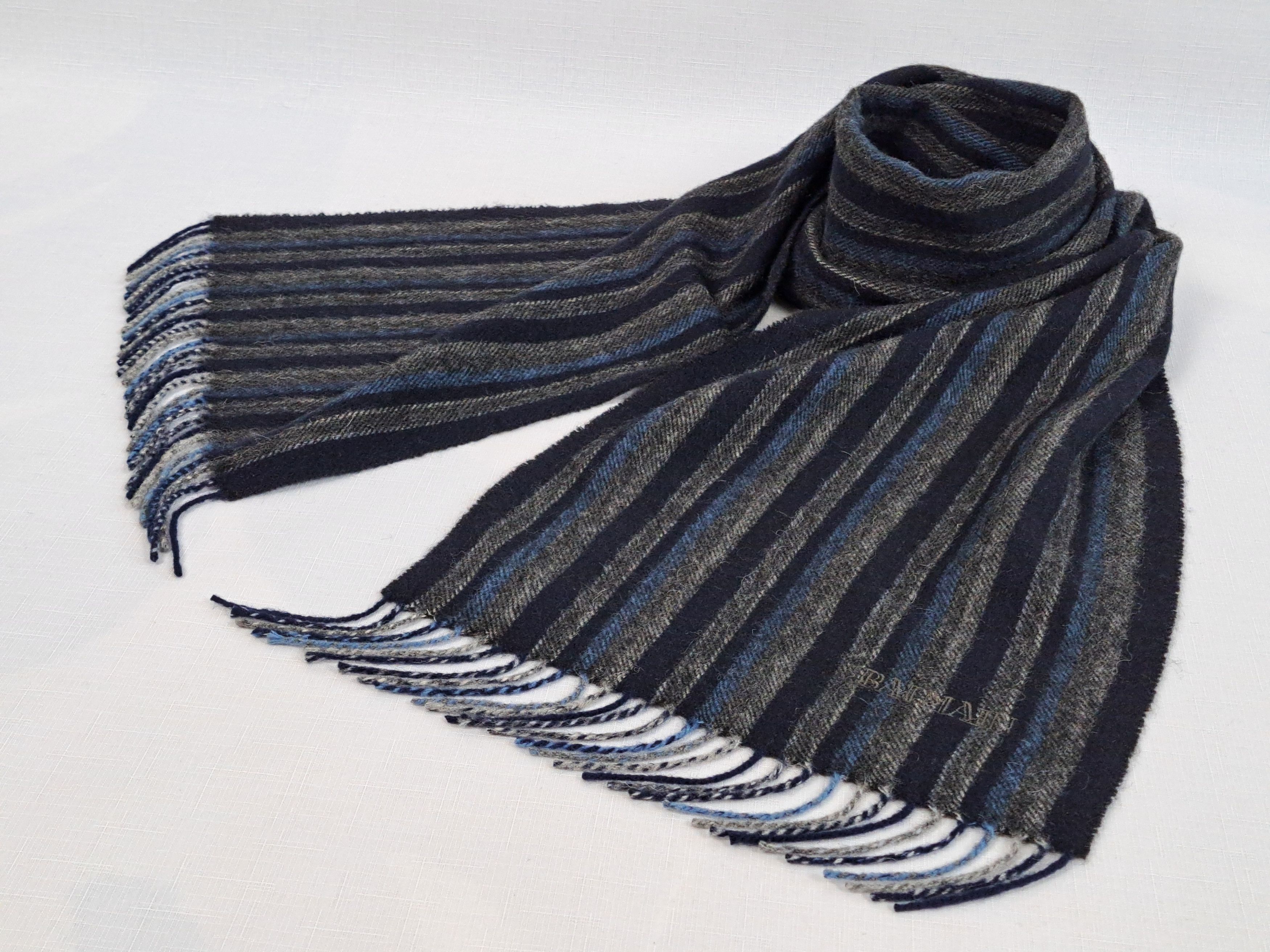 Vintage BALMAIN striped wool