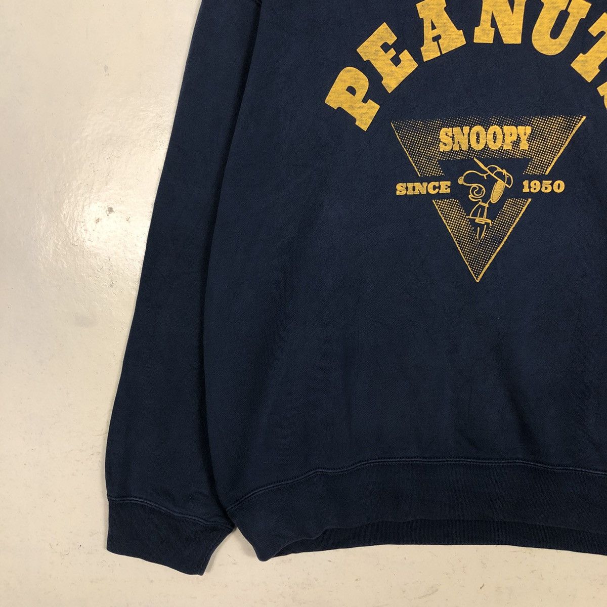 Japanese Brand 📌Vintage Sweatshirt Snoopy Peanuts Big Logo Size US L / EU 52-54 / 3 - 6 Thumbnail