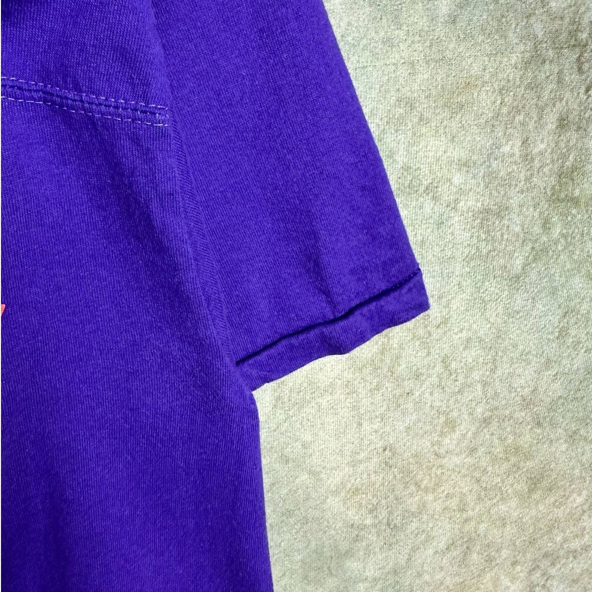Vintage Vintage 80s Work Out T Shirt Sz M Purple Retro USA Made Size US M / EU 48-50 / 2 - 6 Thumbnail