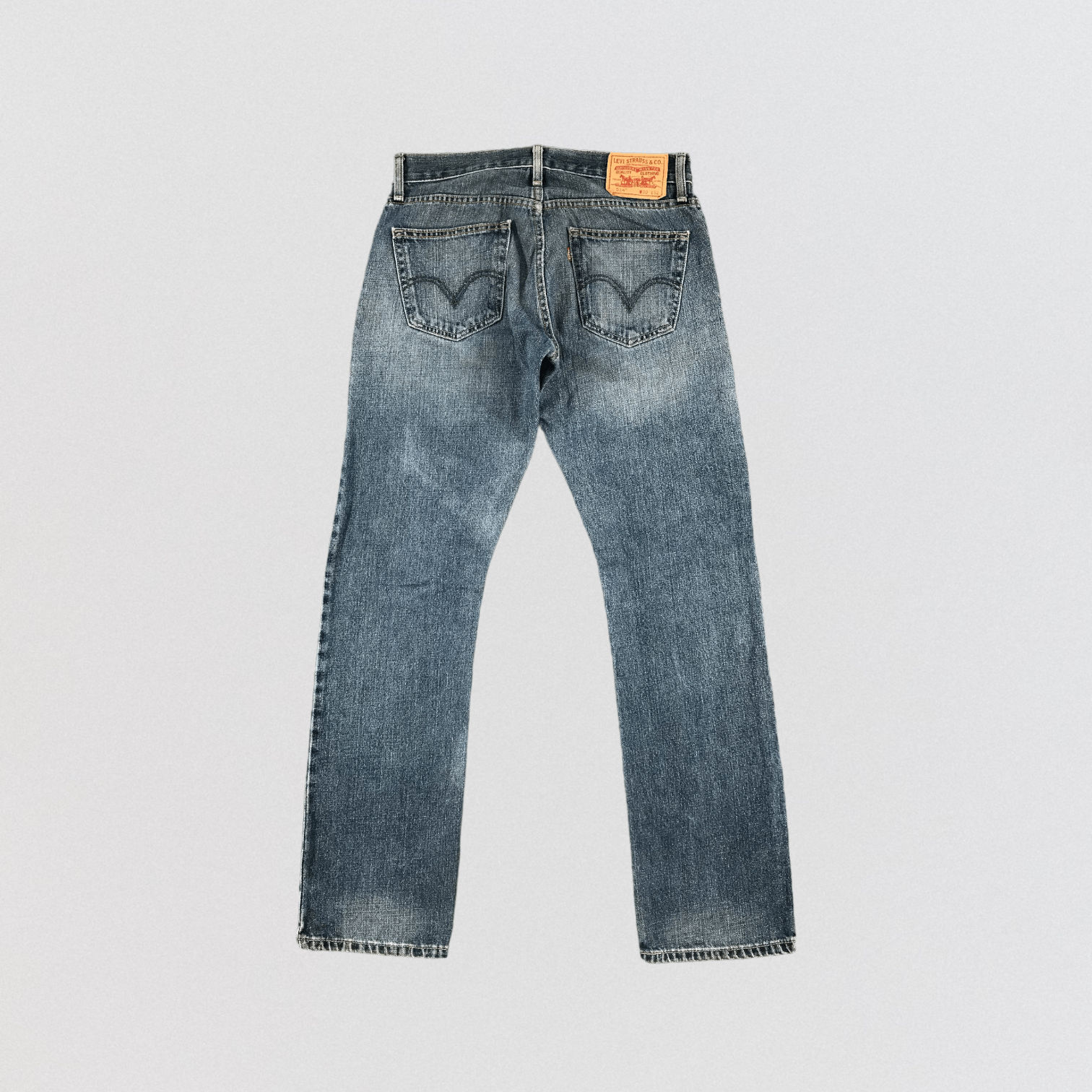 Levi's Vintage Blue Wash Levis 514 Jeans-JM1845 Size US 32 / EU 48 - 2 Thumbnail