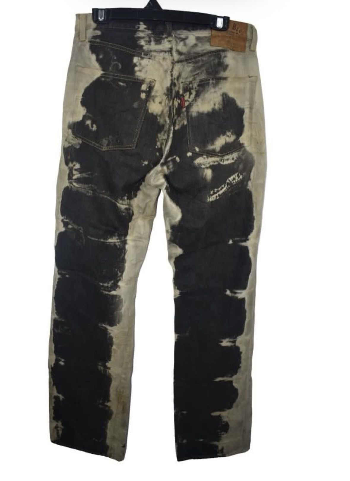 Vintage Design Blue Blue Japan Asic Wash Denim, Men's (Size 32) — image 4 of 6