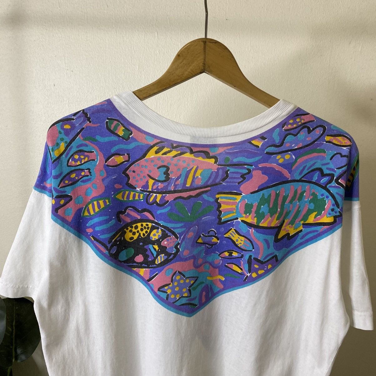 Vintage Vintage 1990s Ken Done Artwork Art T Shirt Size US L / EU 52-54 / 3 - 7 Thumbnail