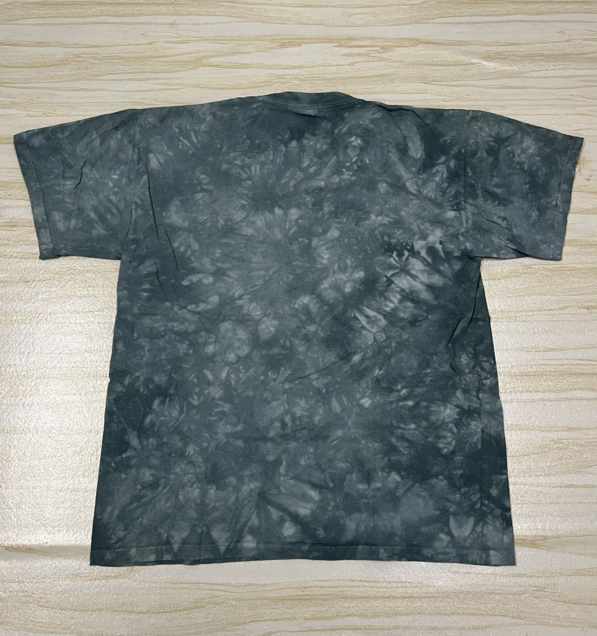 Vintage Vintage 00s Wolf Moon Tie Dye T-shirt Size US L / EU 52-54 / 3 - 4 Thumbnail