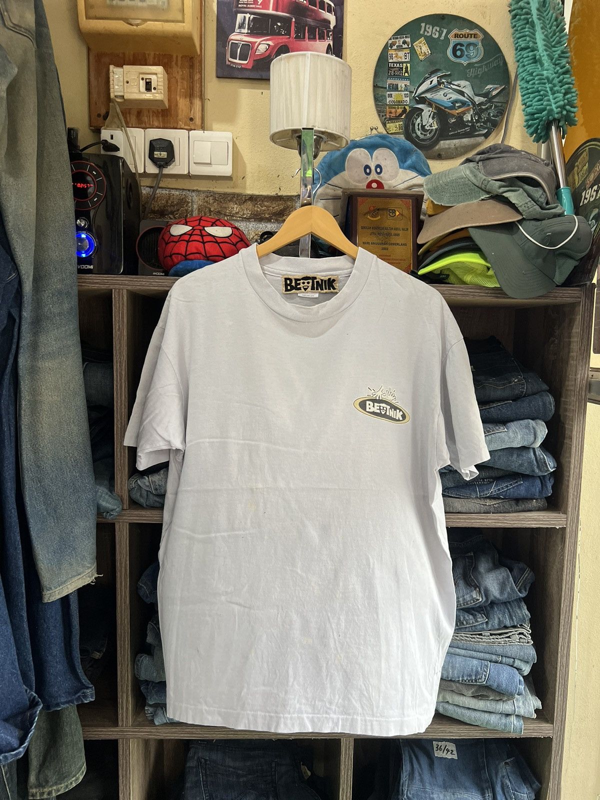 Other 🔥Vintage Made in Usa Beatnik Sandal Tee Size US L / EU 52-54 / 3 - 2 Thumbnail