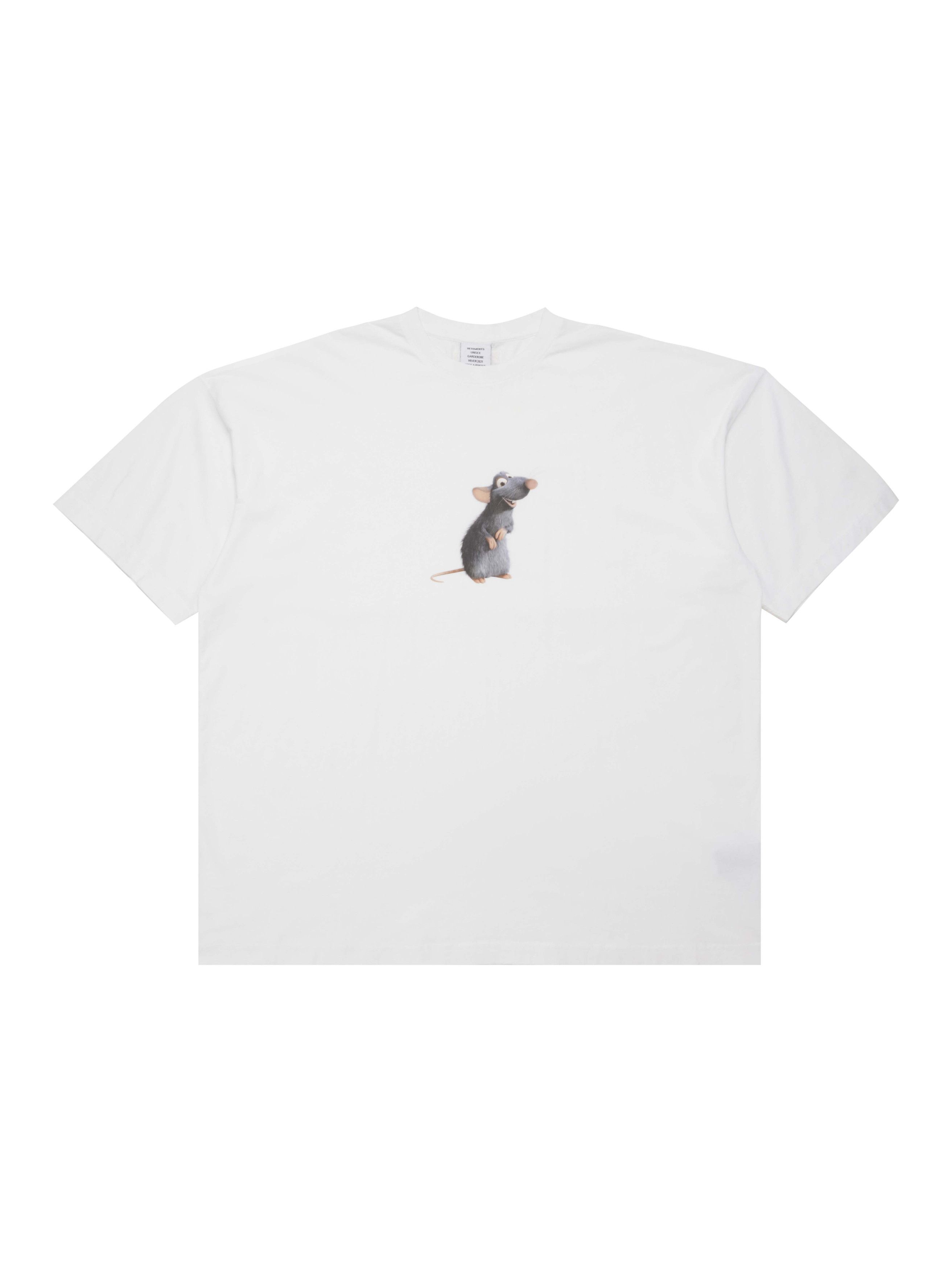 Vetements AW20 "Ratatouille" Remy Rat Tee Size US XXL / EU 58 / 5 - 1 Thumbnail