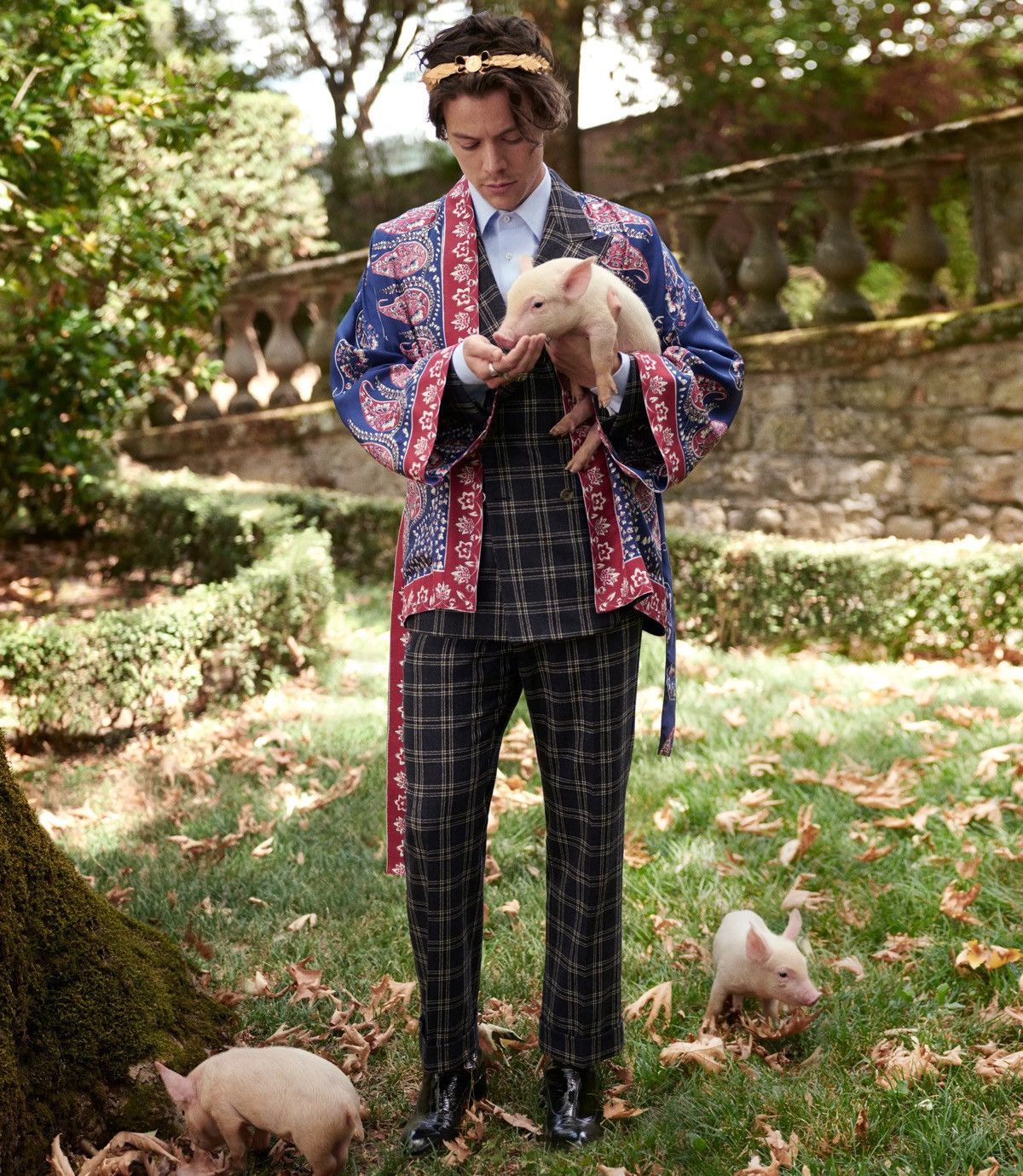 Gucci Gucci Double-Breasted Woolen Suit Size 46R - 2 Thumbnail