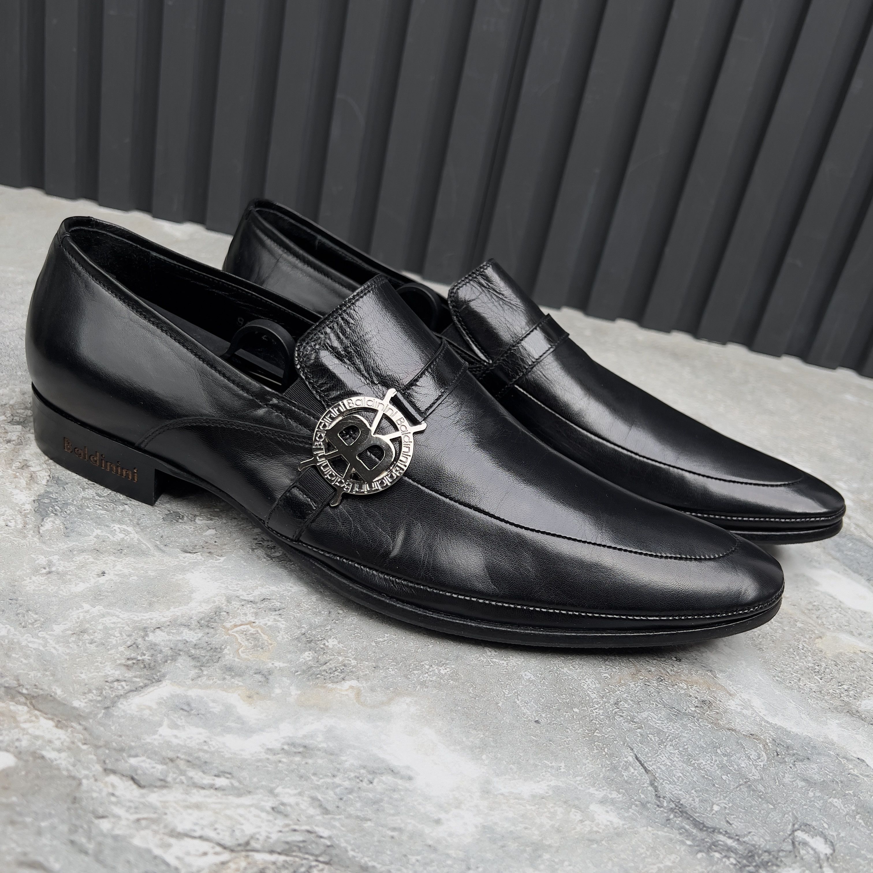 Baldinini Baldinini Loafer Dress Buckle Shoes Leather Size US 7.5 / EU 40-41 - 5 Thumbnail