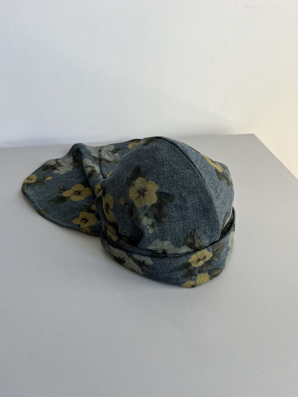 DENIM TEARS × Levi's Denim Tears x Levi’s SS25 floral cotton linen denim durag Size ONE SIZE - 3 Thumbnail