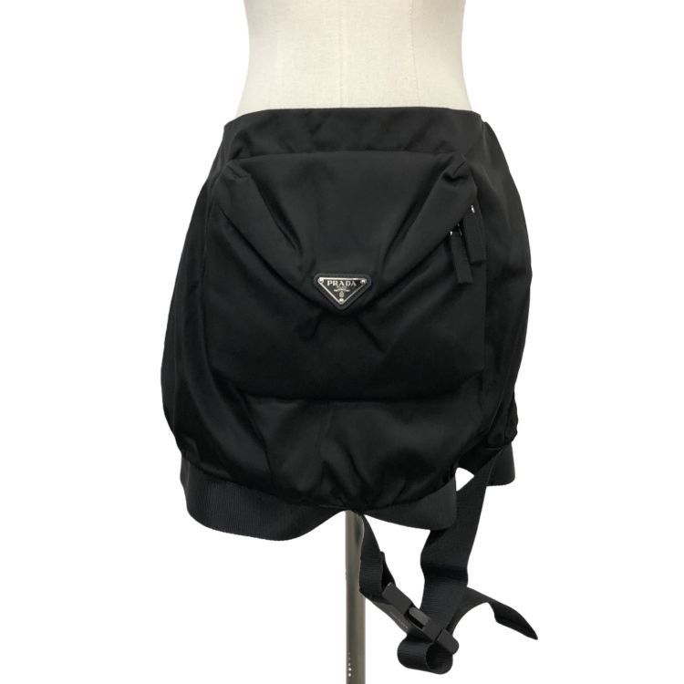 Prada Prada Re-Nylon Mini Skirt Size 38 Size 26" / US 2 / IT 38 - 1 Thumbnail