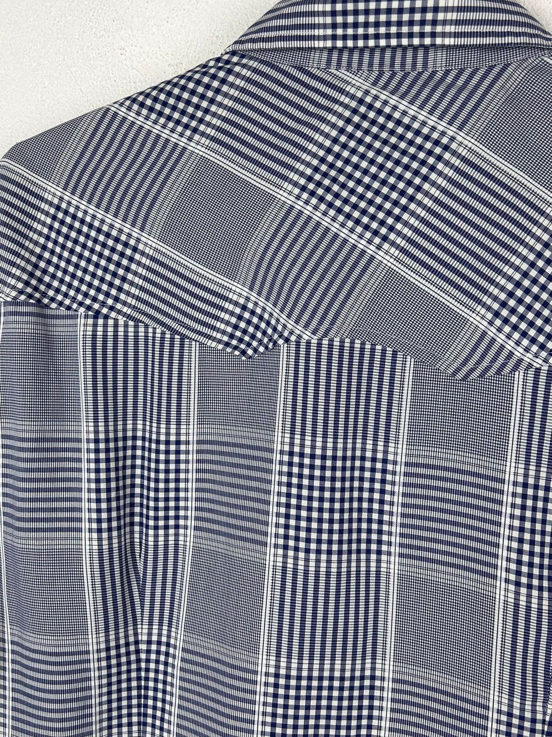 Dolce & Gabbana Dolce & Gabbana Sicilia Checkered Long Sleeve Shirt Size US L / EU 52-54 / 3 - 5 Thumbnail