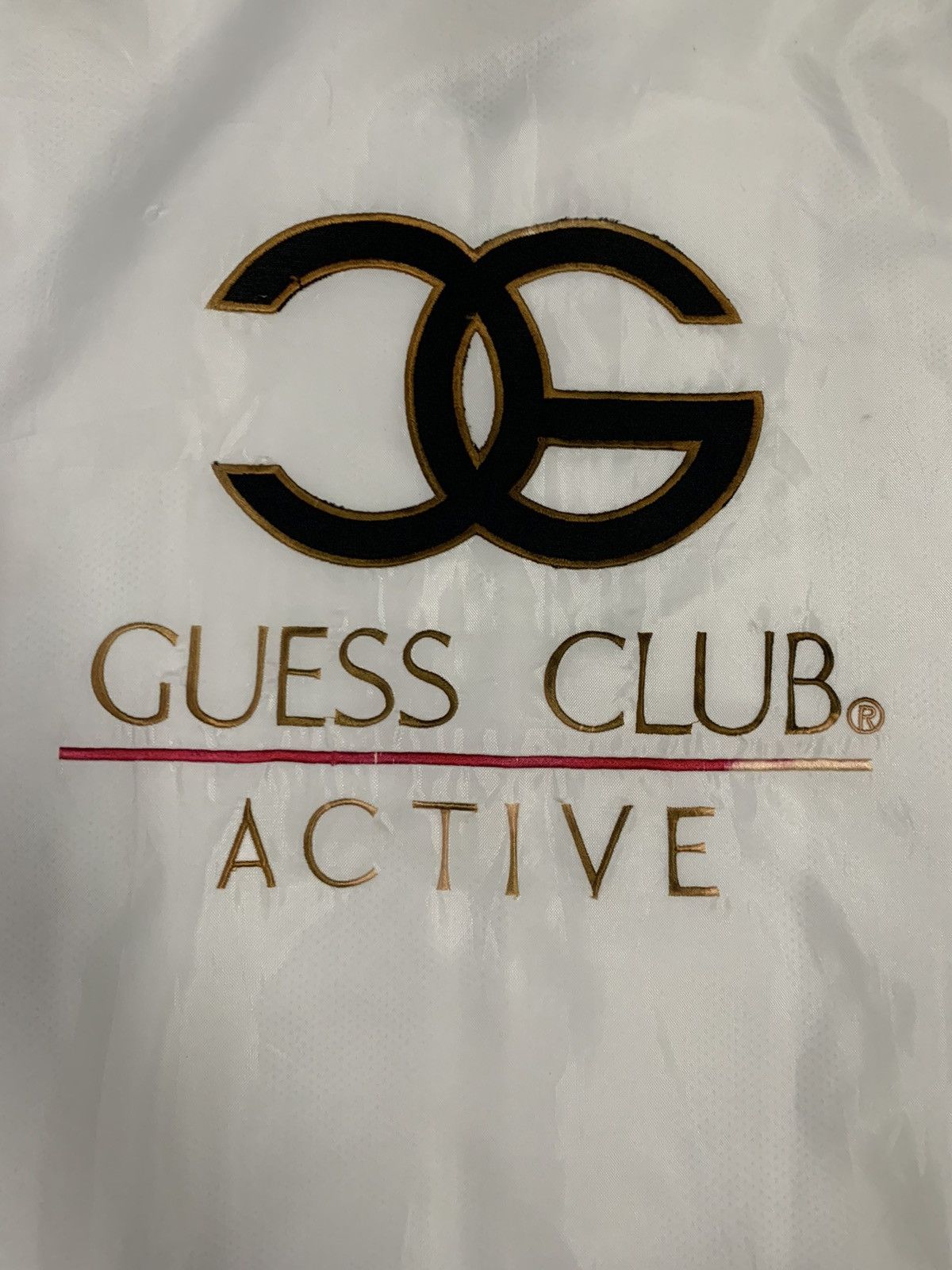 Guess Vintage Guess Club Big Logo Embroidered Jacket like Chanel Size US XL / EU 56 / 4 - 15 Thumbnail