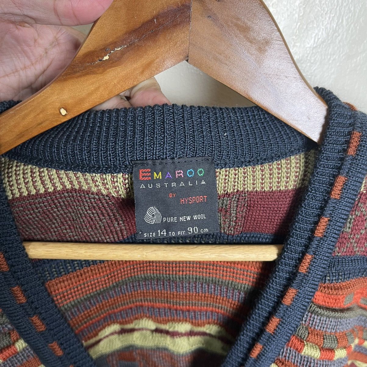 Coogi 90's Emaroo Australia Cardigan Knitted Sweater Size US L / EU 52-54 / 3 - 9 Thumbnail