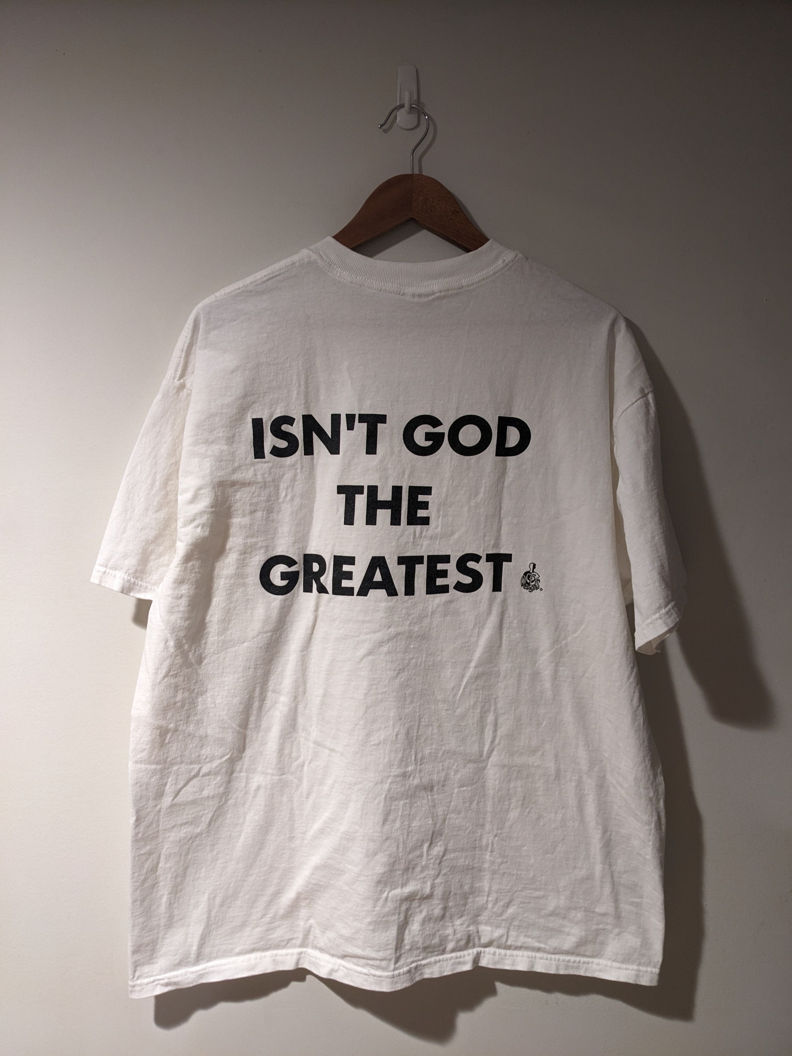 Vintage Vintage 1992 God is Like Humor Comedy Funny Religion T-Shirt Size US XL / EU 56 / 4 - 5 Thumbnail